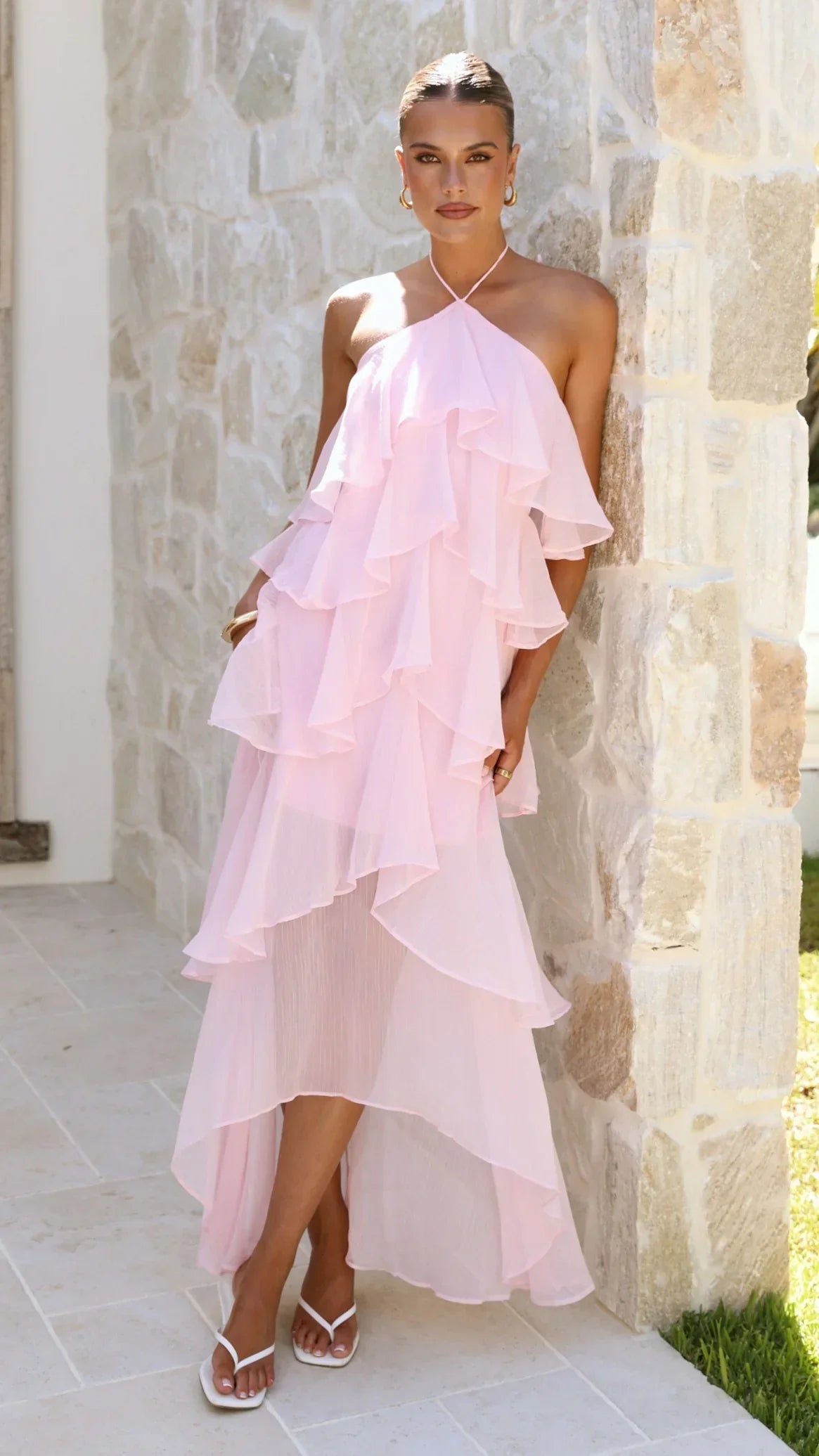 Soho Maxi Dress - Pink